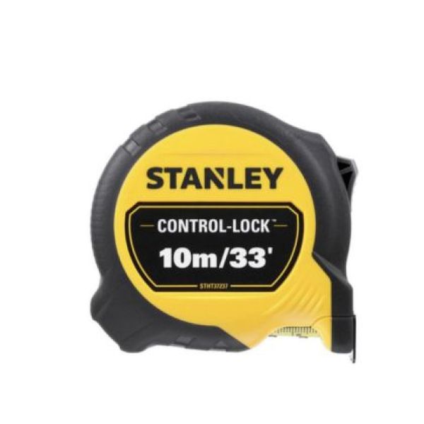 ตลับเมตรหุ้มยาง พร้อมตัวล็อก STANLEY  10  เมตร