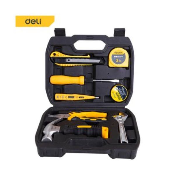 Deli ชุดเครื่องมือช่าง เครื่องมืออุปกรณ์ช่าง เช็ทเครื่องมือ