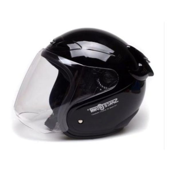 สเปซคราวน์ หมวกกันน๊อคเต็มใบ เปิดคาง ไซส์ M (สีดำ) รุ่น KNIGHT SPACECROWN FULL HELMET BLACK KNIGHT SIZE M (BLACK)